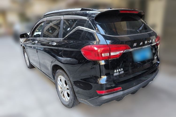 Used Haval M6 2019 1.5T DCT Two-Wheel Drive Elite Version China V Standard Rear Left 45 Deg