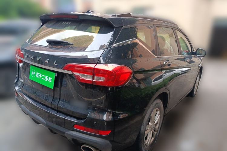 Used Haval M6 2019 1.5T DCT Two-Wheel Drive Elite Version China V Standard Rear Right 45 Deg