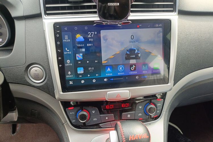 Used Haval M6 2019 1.5T DCT Two-Wheel Drive Value Edition China VI Standard Audio And AC Panel