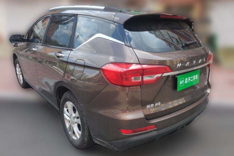 Used Haval M6 2019 1.5T DCT Two-Wheel Drive Elite Version China V Standard Rear Left 45 Deg