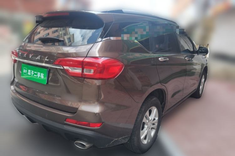 Used Haval M6 2019 1.5T DCT Two-Wheel Drive Elite Version China V Standard Rear Right 45 Deg