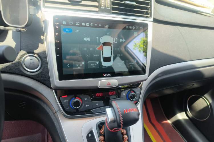 Used Haval M6 2019 1.5T DCT Two-Wheel Drive Value Edition China VI Standard Audio And AC Panel