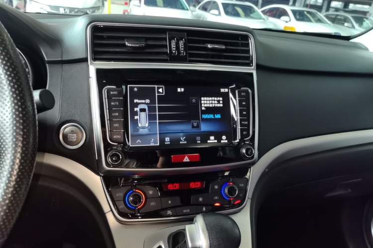 Used Haval M6 2019 1.5T DCT Two-Wheel Drive Urban Version China VI Standard Audio And AC Panel
