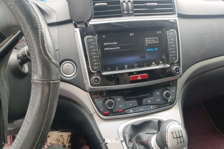 Used Haval M6 2019 1.5T Manual Two-Wheel Drive Elite Version China VI Standard Audio And AC Panel