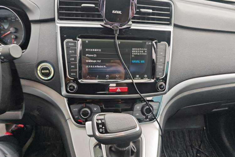 Used Haval M6 2019 1.5T DCT Two-Wheel Drive Elite Version China VI Standard Audio And AC Panel