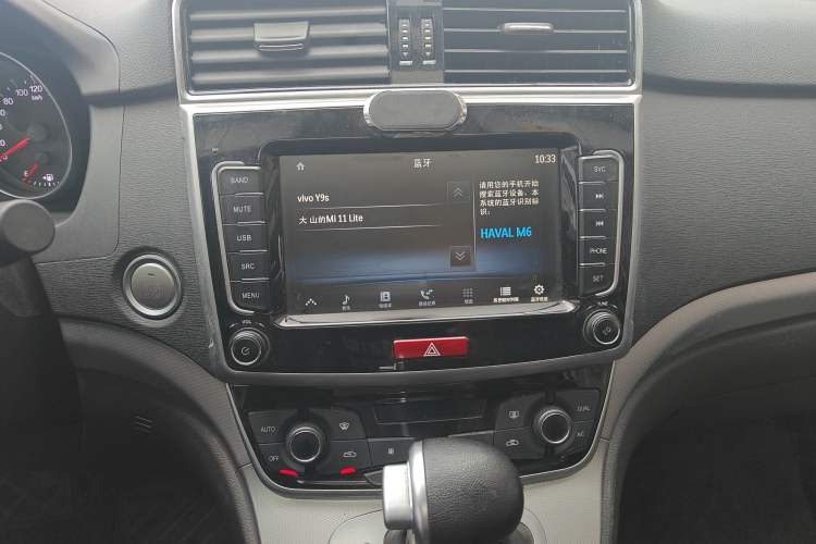 Used Haval M6 2019 1.5T DCT Two-Wheel Drive Elite Version China VI Standard Audio And AC Panel