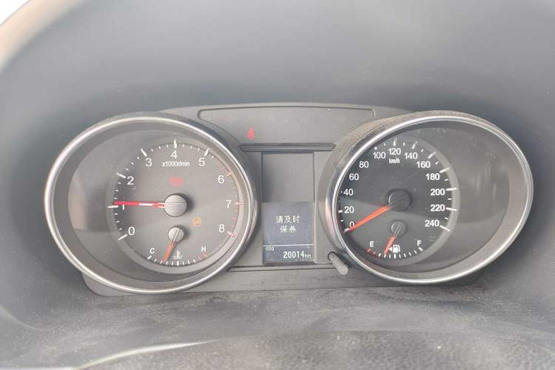 Used Haval M6 2019 1.5T Manual Two-Wheel Drive Elite Version China VI Standard Instrument Cluster