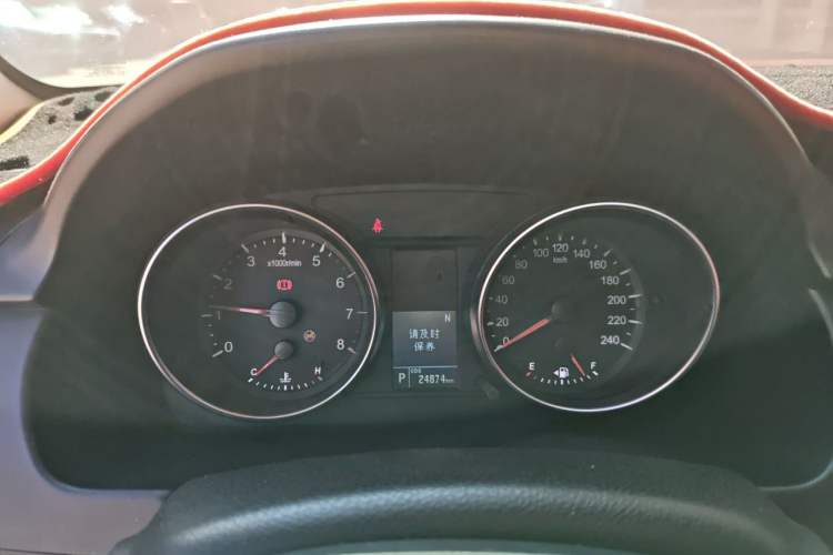Used Haval M6 2019 1.5T DCT Two-Wheel Drive Elite Version China VI Standard Instrument Cluster