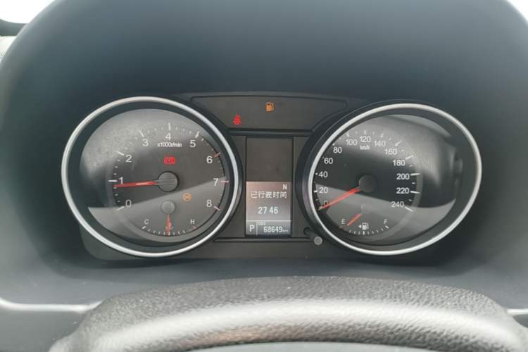 Used Haval M6 2019 1.5T DCT Two-Wheel Drive Elite Version China VI Standard Instrument Cluster