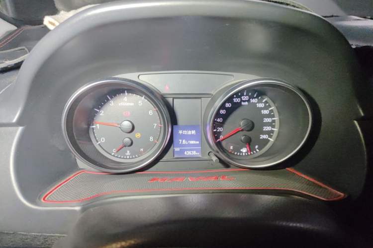 Used Haval M6 2019 1.5T Manual Two-Wheel Drive Elite Version China VI Standard Instrument Cluster