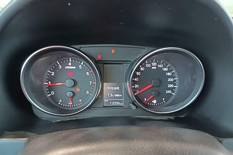 Used Haval M6 2019 1.5T Manual Two-Wheel Drive Elite Version China VI Standard Instrument Cluster