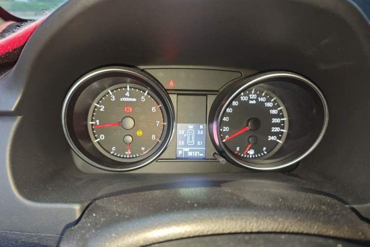 Used Haval M6 2019 1.5T DCT Two-Wheel Drive Elite Version China VI Standard Instrument Cluster