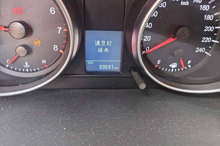 Used Haval M6 2019 1.5T Manual Two-Wheel Drive Urban Version China VI Standard Odometer Close Up