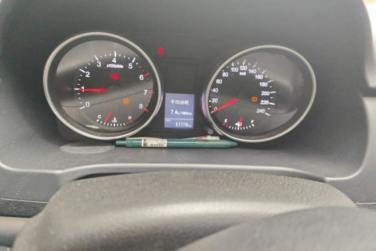 Used Haval M6 2019 1.5T Manual Two-Wheel Drive Elite Version China VI Standard Odometer Close Up