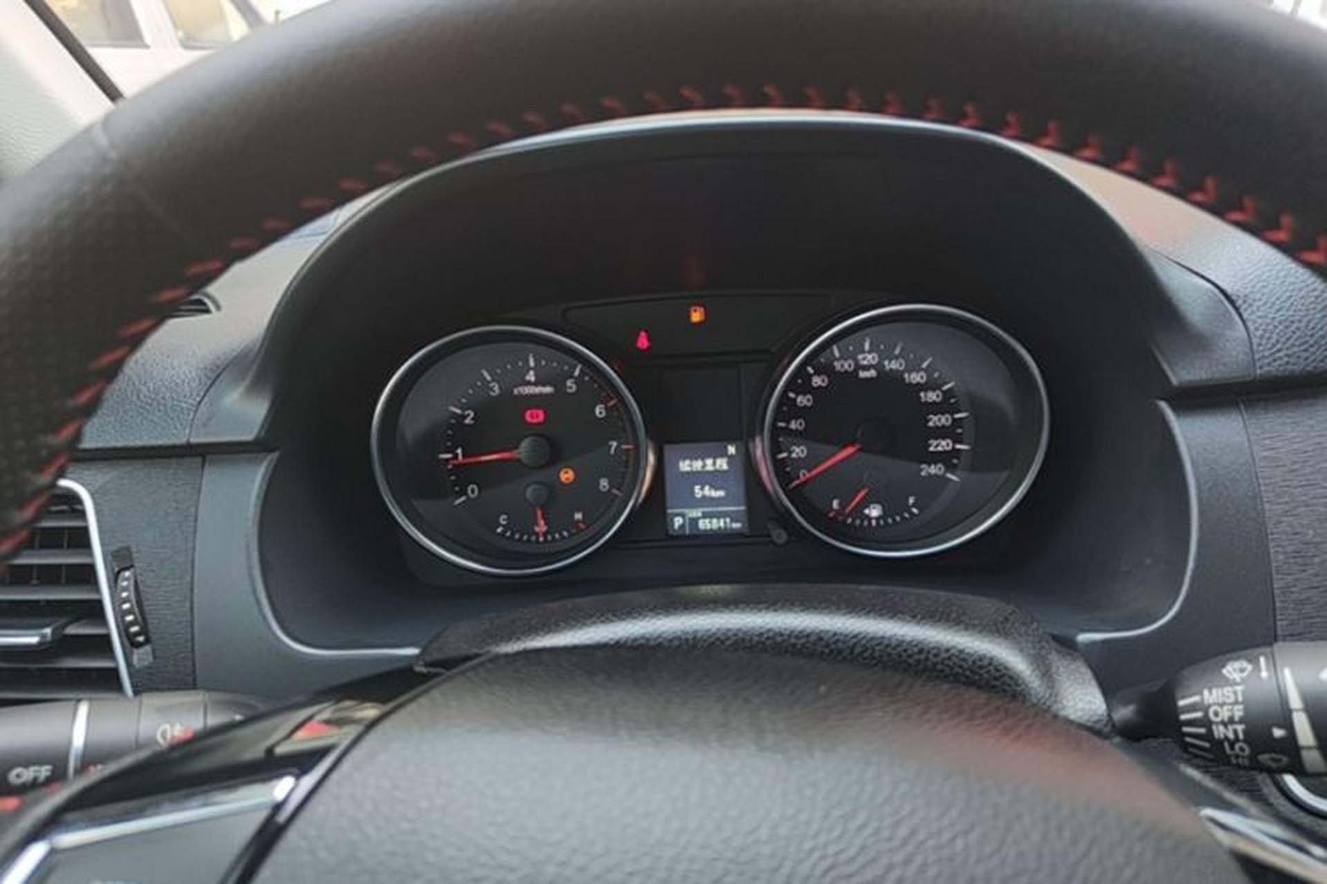 Used Haval M6 2019 1.5T DCT Two-Wheel Drive Elite Version China VI Standard Odometer Close Up