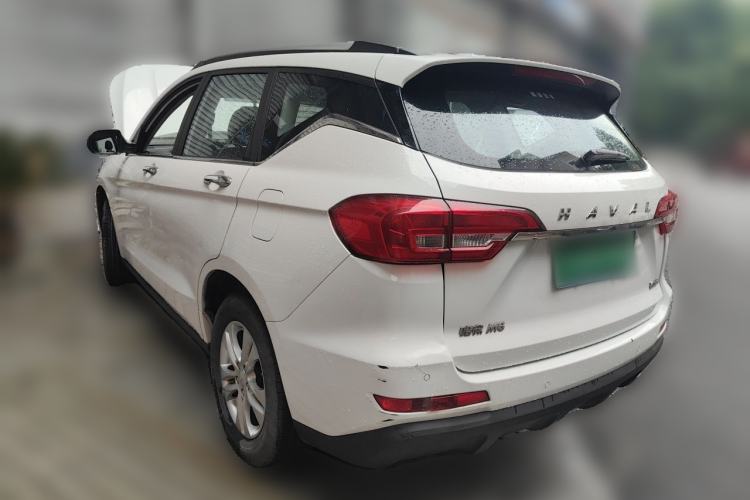 Used Haval M6 2019 1.5T DCT Two-Wheel Drive Elite Version China V Standard Rear Left 45 Deg
