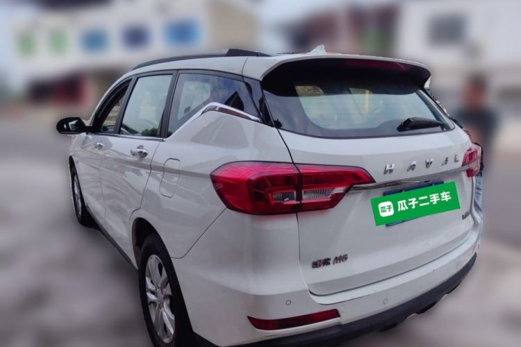 Used Haval M6 2019 1.5T DCT Two-Wheel Drive Elite Version China V Standard Rear Left 45 Deg