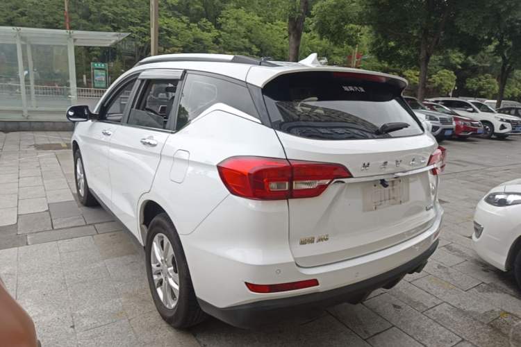 Used Haval M6 2019 1.5T Manual Two-Wheel Drive Elite Version China V Standard Rear Left 45 Deg