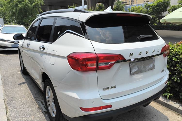 Used Haval M6 2019 1.5T DCT Two-Wheel Drive Elite Version China V Standard Rear Left 45 Deg