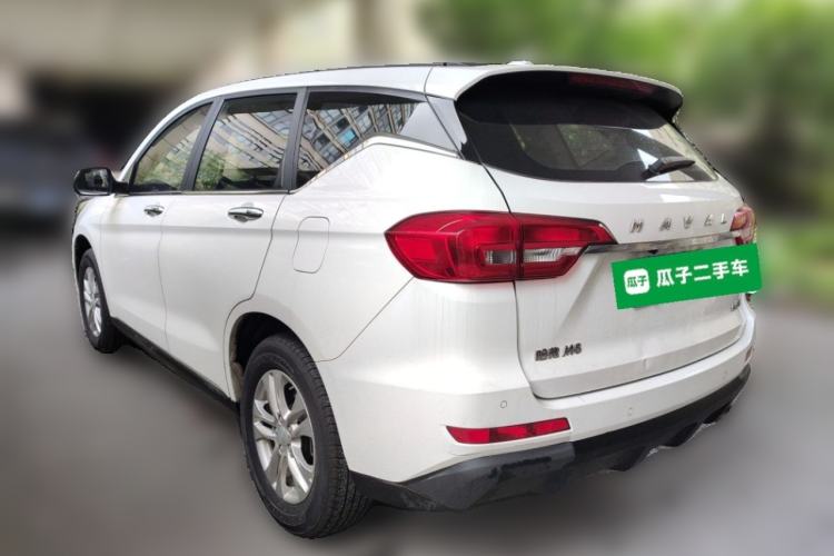 Used Haval M6 2019 1.5T DCT Two-Wheel Drive Elite Version China V Standard Rear Left 45 Deg