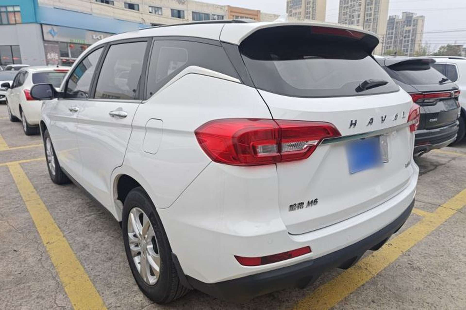 Used Haval M6 2019 1.5T DCT Two-Wheel Drive Value Edition China VI Standard Rear Left 45 Deg