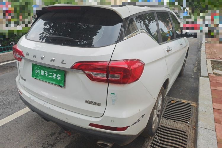 Used Haval M6 2019 1.5T DCT Two-Wheel Drive Elite Version China V Standard Rear Right 45 Deg