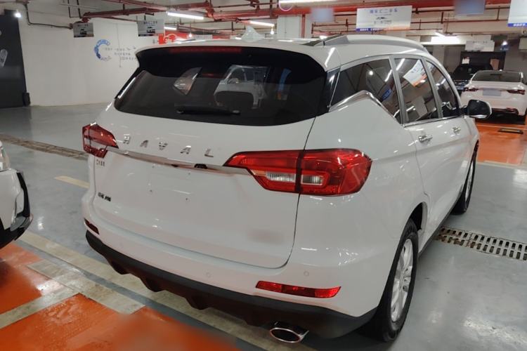 Used Haval M6 2019 1.5T DCT Two-Wheel Drive Elite Version China V Standard Rear Right 45 Deg