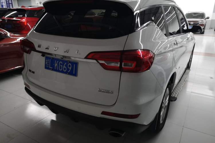 Used Haval M6 2019 1.5T DCT Two-Wheel Drive Elite Version China V Standard Rear Right 45 Deg