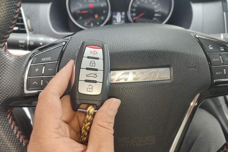 Used Haval M6 2019 1.5T DCT Two-Wheel Drive Elite Version China V Standard Vehicle Key