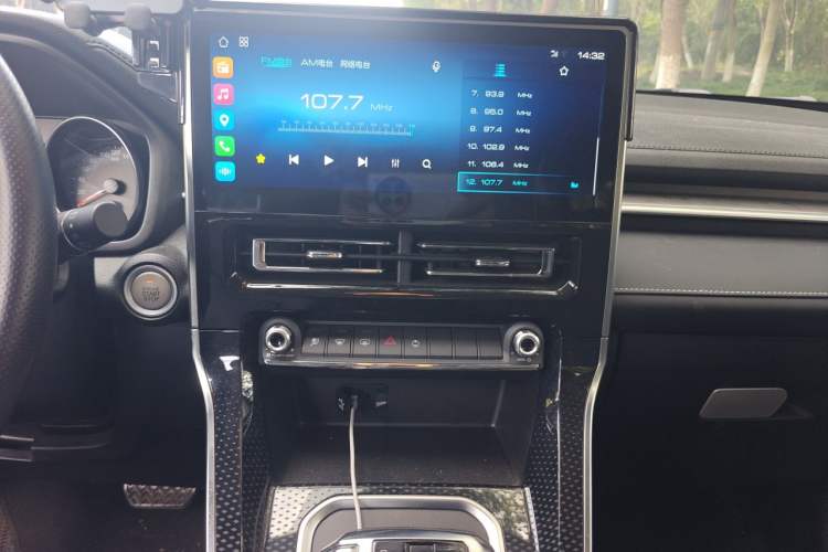 Used Haval M6 2021 PLUS 1.5T DCT Elite Smart Connectivity Model Audio And AC Panel