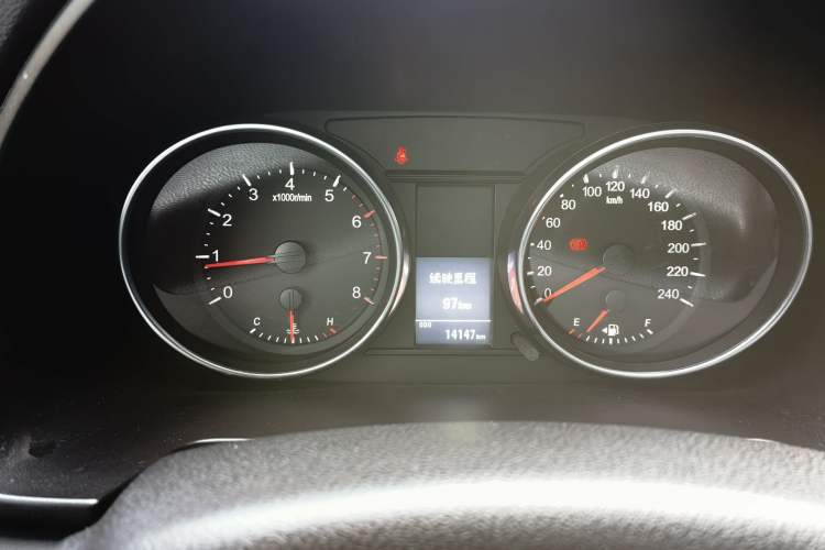 Used Haval M6 2021 PLUS 1.5T Manual Elite Smart Connectivity Model Odometer Close Up