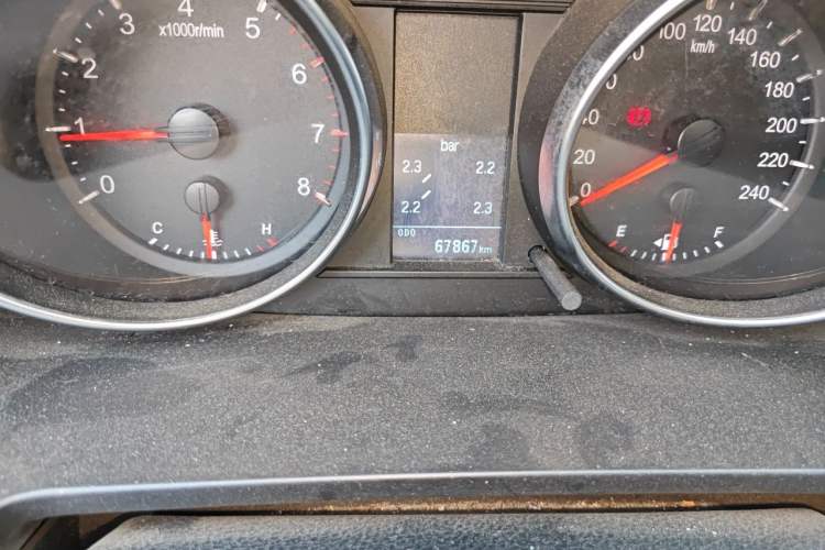 Used Haval M6 2021 PLUS 1.5T Manual Luxury Smart Connectivity Model Odometer Close Up