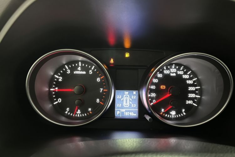 Used Haval M6 2021 PLUS 1.5T DCT Elite Smart Connectivity Model Odometer Close Up