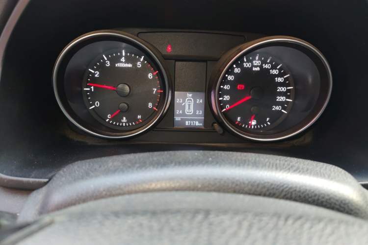 Used Haval M6 2021 PLUS 1.5T Manual Luxury Smart Connectivity Model Odometer Close Up