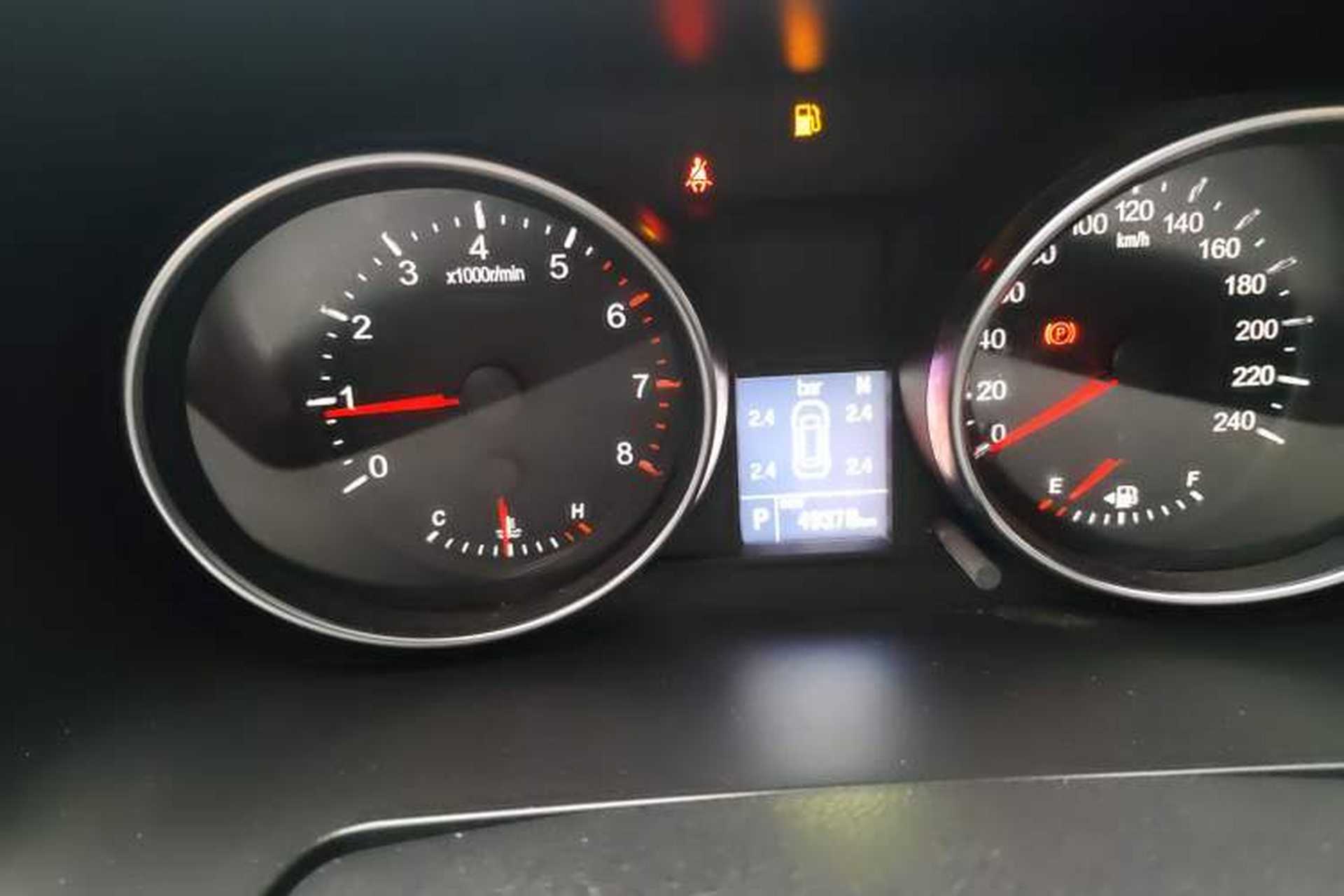 Used Haval M6 2021 PLUS 1.5T DCT Elite Smart Connectivity Model Odometer Close Up