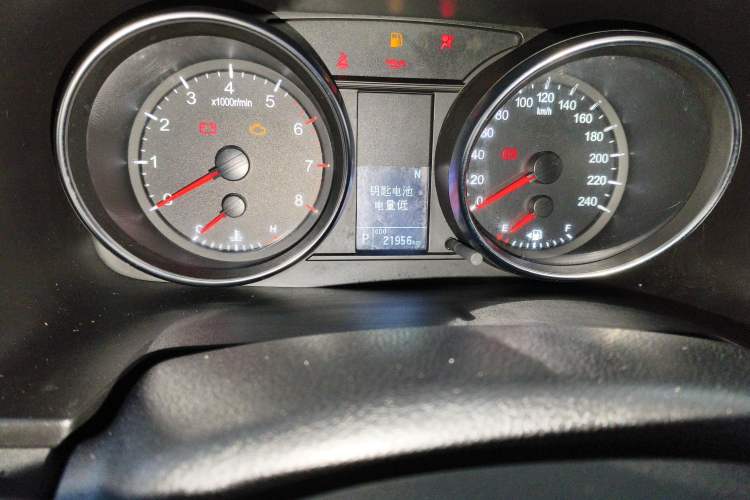 Used Haval M6 2021 PLUS 1.5T DCT Liu Yan Collaboration Edition Odometer Close Up