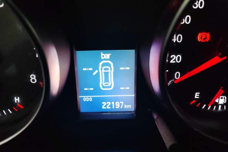 Used Haval M6 2021 PLUS 1.5T Manual Luxury Smart Connectivity Model Odometer Close Up