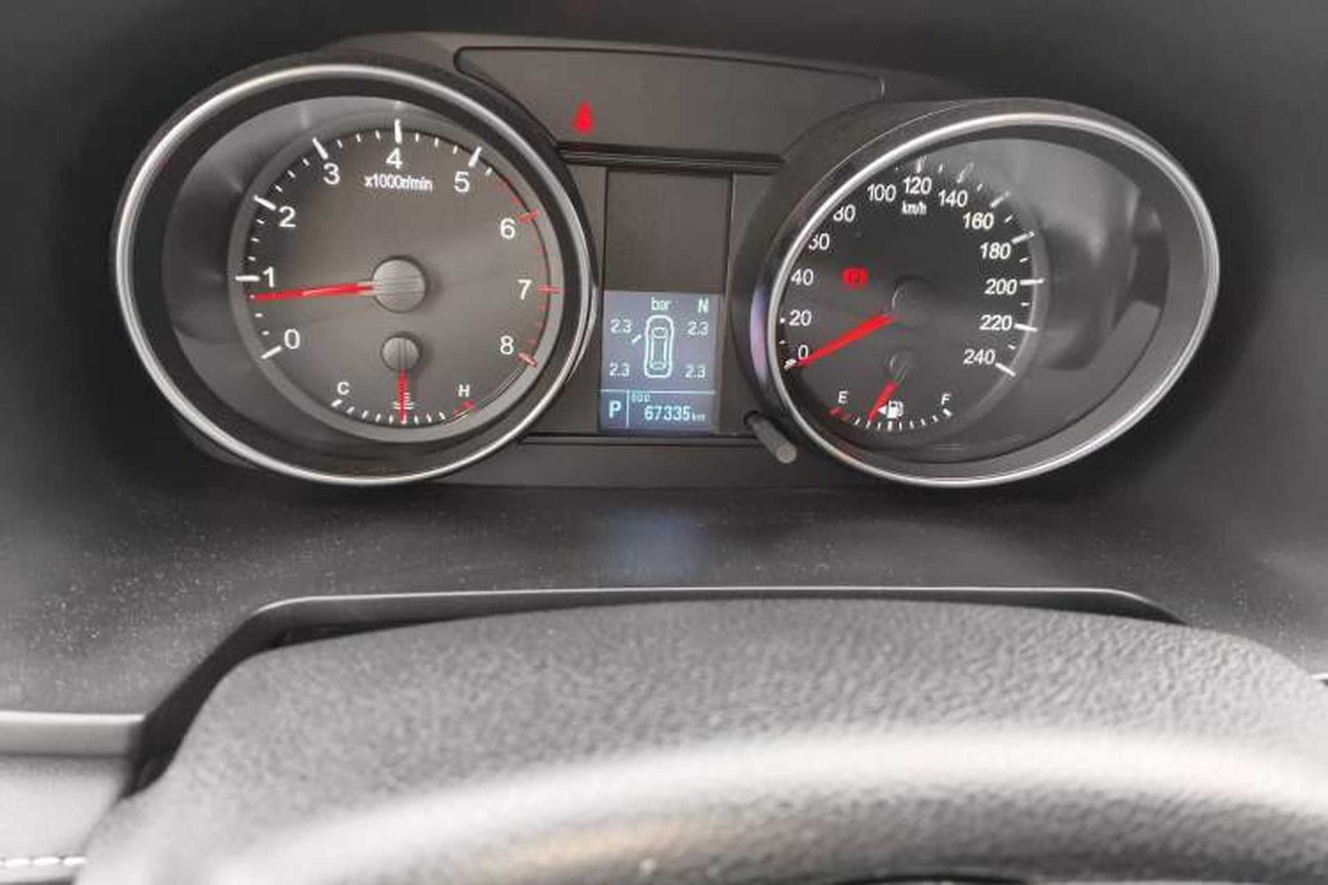 Used Haval M6 2021 PLUS 1.5T DCT Comfort Edition Odometer Close Up