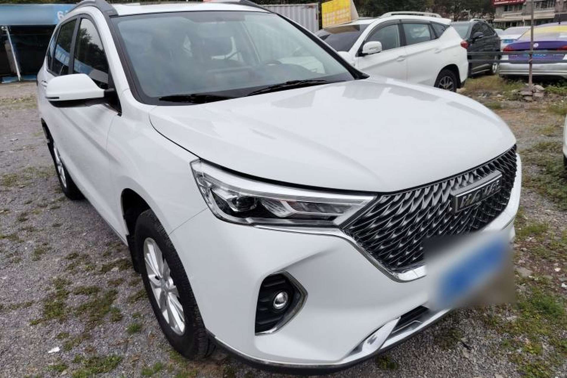 Used Haval M6 2021 PLUS 1.5T Manual Luxury Smart Connectivity Model Front Right 45 Deg