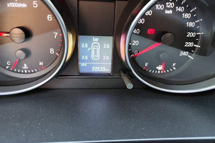 Used Haval M6 2021 PLUS 1.5T Manual Luxury Smart Connectivity Model Odometer Close Up