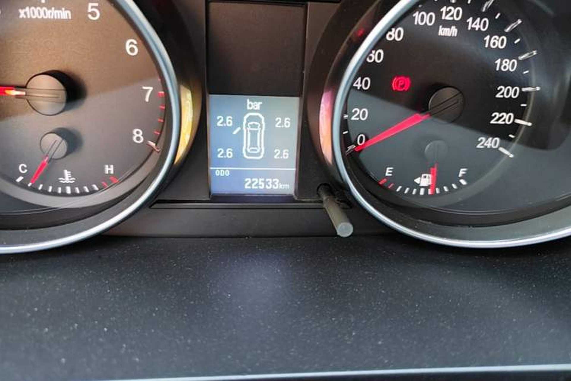 Used Haval M6 2021 PLUS 1.5T Manual Luxury Smart Connectivity Model Odometer Close Up