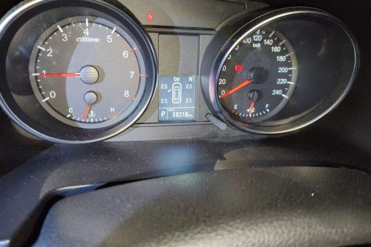 Used Haval M6 2021 PLUS 1.5T DCT Luxury Smart Connectivity Model Odometer Close Up