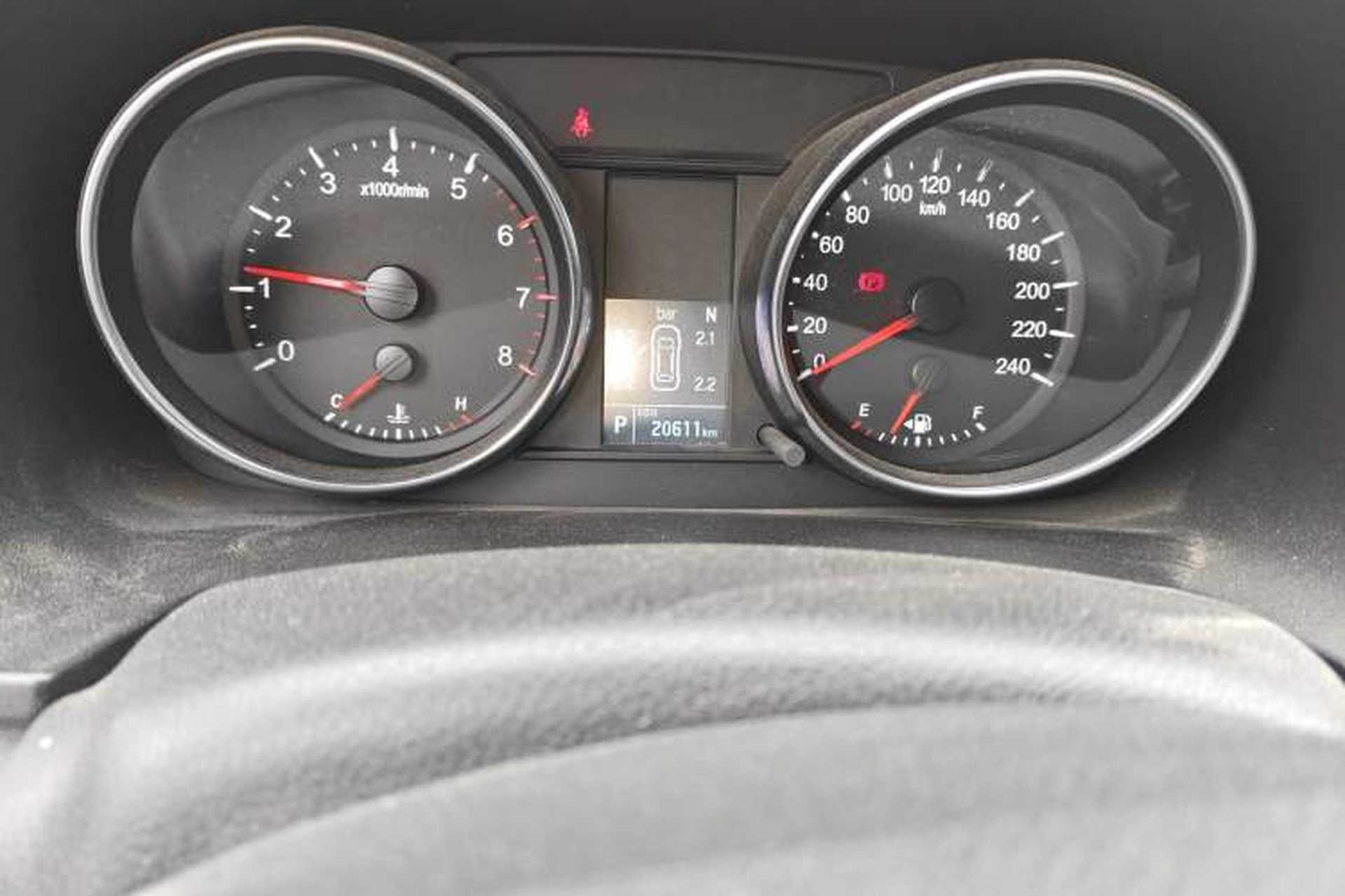 Used Haval M6 2021 PLUS 1.5T DCT Luxury Smart Connectivity Model Odometer Close Up