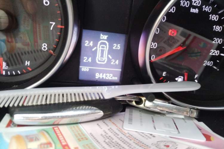Used Haval M6 2021 PLUS 1.5T Manual Luxury Smart Connectivity Model Odometer Close Up