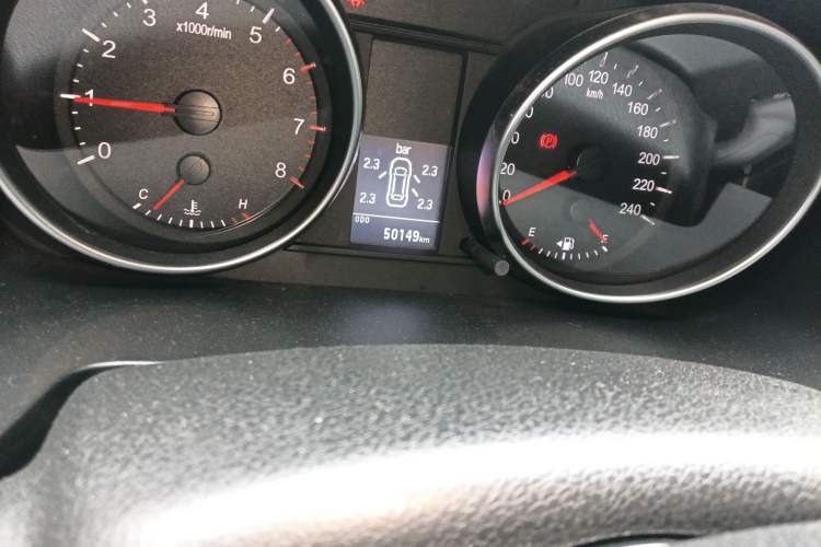 Used Haval M6 2021 PLUS 1.5T Manual Comfort Model Odometer Close Up