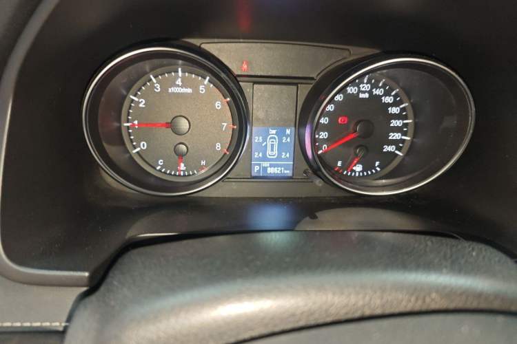 Used Haval M6 2021 PLUS 1.5T DCT Luxury Smart Connectivity Model Odometer Close Up