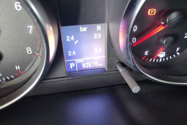 Used Haval M6 2021 PLUS 1.5T DCT Elite Smart Connectivity Model Odometer Close Up