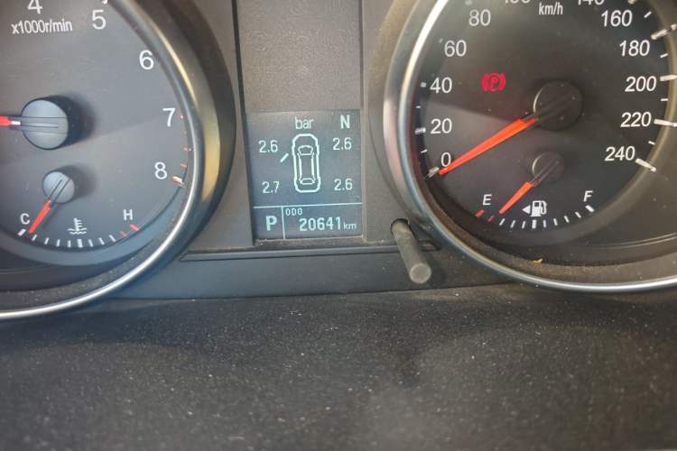Used Haval M6 2021 PLUS 1.5T DCT Luxury Smart Connectivity Model Odometer Close Up