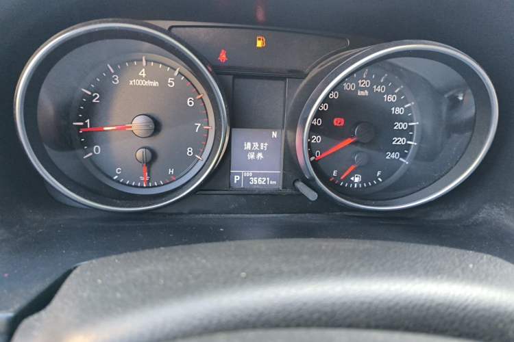 Used Haval M6 2021 PLUS 1.5T DCT Elite Smart Connectivity Model Odometer Close Up