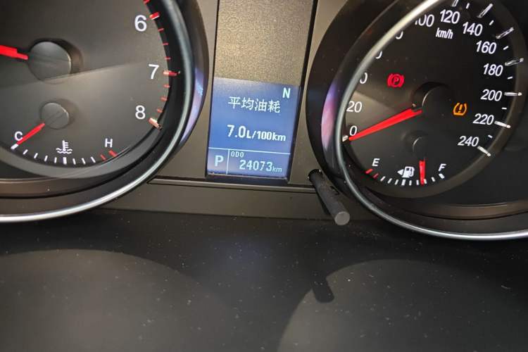 Used Haval M6 2021 PLUS 1.5T DCT Luxury Smart Connectivity Model Odometer Close Up
